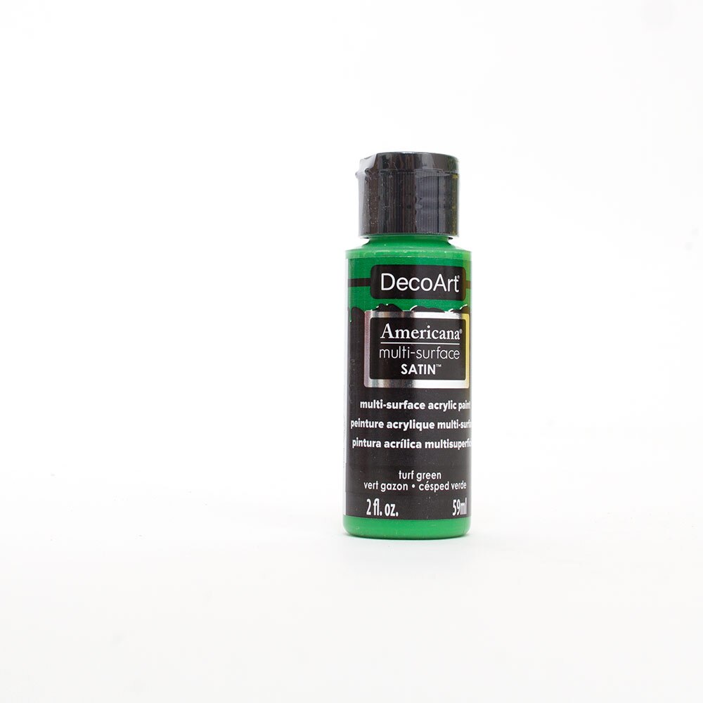 Americana, Acrylic, Art & School, Multi-surface, Paint, 2 ounce, 45270, Turf Green
